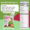 Awsum Snacks Organic Quinoa Puffs Beet & Spinach 1.5 oz bag