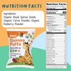 Awsum Snacks Organic Quinoa Puffs Carrot & Raspberry 1.5 oz bag